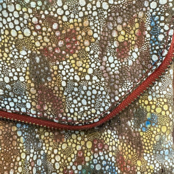 EUC Hobo Textured Leather Clutch/ Wallet/ shoulder bag - Picture 2 of 9